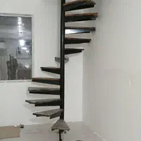 پله پیچ فلزی|خدمات پیشه و مهارت|قزوین, |دیوار