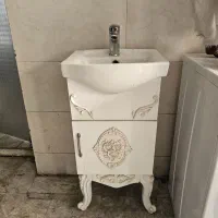 روشویی با کابینت و شیر سالم سایز کوچک