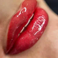 تتوی خط لب و رژ دائم هاشور ابرو خط چشم امیدیه