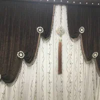 پرده با کتیبه|پرده، رانر، رومیزی|دوگنبدان, |دیوار