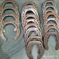 نعل اسب کارکرده و قدیمی ( رزق و روزی )