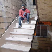 کلیه خدمات سنگ‌کاری،نما، پله ،کف وبدنه ولکه گیری