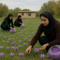 گل زعفران تازه|خوردنی و آشامیدنی|گلپایگان, |دیوار