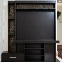 میز تلویزیون و دکور چوبی شیک و سالم