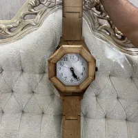 ساعت دیواری چوبی