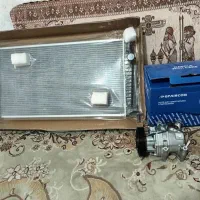 رادیاتور آب و کمپرسور کولر مزدا ۳