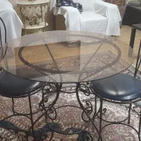 میز نهارخوری چهار نفره فرفورژه