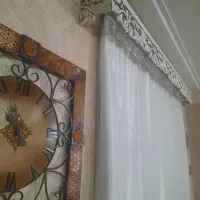 قاب پرده چوبی