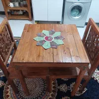 لوازم چوبی شامل میز غذا خوری بوفه اینه کنسول