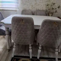 میز ناهارخوری شش نفره مبلی و زیبا
