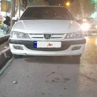 پژو پارس سفید مدل سفارشی مدیران۱۳۸۹بنزینی