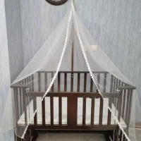 تخت کنار مادر رنگ فندقی