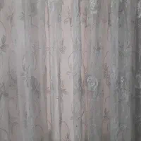 پرده پذیرایی مناسب پنجره بزرگ ۱۲متر