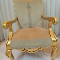 مبل ۷نفره طلایی|مبلمان خانگی و میز عسلی|تربتحیدریه, طالقانی|دیوار