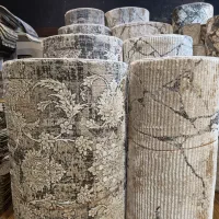 کناره فرش کرم- کناره فرش وینتیج- ابعاد دلخواه شما