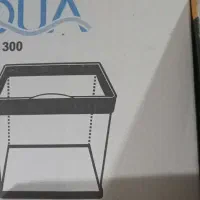 اکواریوم AQUA gh 300پمپ هوا و درختچه و گیاه مصنوعی