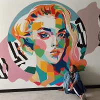 طراحی و نقاشی دیواری