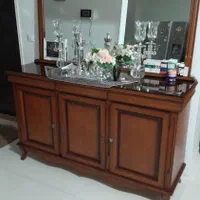 کنسول چوبی