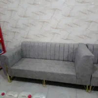 مبل 6نفره|مبلمان خانگی و میز عسلی|فولادشهر, مسکن مهر فولادشهر|دیوار