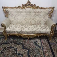 ست مبلمان ۷نفره سلطنتی ویک دست میز عسلی|مبلمان خانگی و میز عسلی|فومن, |دیوار