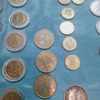 ۱۷۰۰عددانواع سکه واسکناس جدیدقدیمی وخارجی نو وکهنه|کلکسیون سکه، تمبر، اسکناس|اصفهان, خواجه عمید|دیوار
