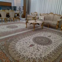 دوتخته فرش ۹متری ۷۰۰ شانه تمام نخ