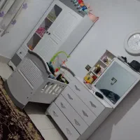 تخت و کمد بچه میز ارایش دراور