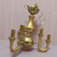 لوستر سقفی برنجی