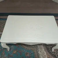 مبل ۸ نفره سالم همراه جلو مبلی و میز عسلی|مبلمان خانگی و میز عسلی|نقده, |دیوار