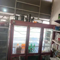 قفسه و یخچال 2متری 3درب