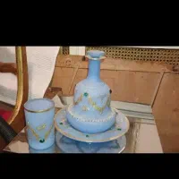 تنگ قدیمی بابشقاب زیرش ولیوان