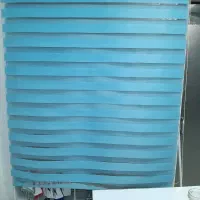 پرده زبرا آبی روشن