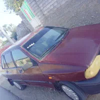 پراید مدل ۸۴ عنابی خوش رکاب