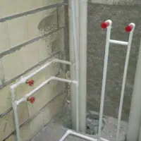 لوله کشی اب گرم و سرد. نصب انواع شیرالات