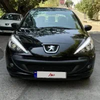 پژو ۲۰۷ مشکی پاناروما دنده