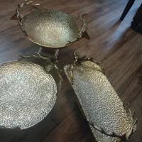 سرویس گوزن فلزی ابکاری|کلکسیون اشیاء عتیقه|سبزوار, کاشفی شمالی (دادگستری)|دیوار