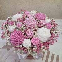 انواع باکس گل شمعی