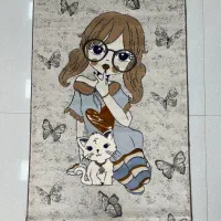 فرش لاکی/فرش اکریلیک/فرش تخفیفی/فرش کودک/فرش بلوچ|فرش|چهاردانگه (تهران), |دیوار