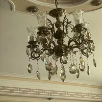 لوستر ۳ عدد|لوستر و چراغ آویز|قزوین, |دیوار