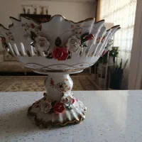 ظرف چینی گل برجسته