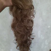 کلاه گیس زنانه موی مصنوعی فر بلند