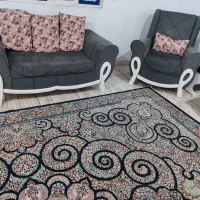 مبلمان سالم ۷ نفره خاکستری|مبلمان خانگی و میز عسلی|اهواز, کوی بشارت|دیوار