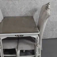 میزناهارخوری چوبی درحد نو چهارنفره