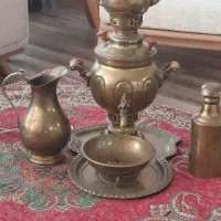 ست یونیک عتیقه جنس برنج|کلکسیون اشیاء عتیقه|اصفهان, شهرک ولیعصر|دیوار