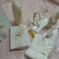 غنچه عروس پک کامل به علت جمع آوری مغازه زیر قیمت|صنایع دستی و سایر لوازم تزئینی|تهران, امام زاده حسن|دیوار