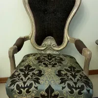 مبل 9 نفره استیل سلطنتی+ ناهارخوری ۸ نفره منبت|مبلمان خانگی و میز عسلی|تهران, سوهانک|دیوار