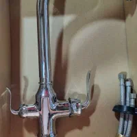 شیر ظرفشویی دومنظوره شاوری و ساده|مصالح و تجهیزات ساختمان|ساوه, |دیوار