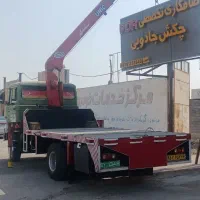جرثقیل خاور 3تن جهت کار|خدمات حمل و نقل|اهواز, اسلام آباد شرقی|دیوار