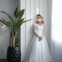 لباس عروس سایز ۳۶/۳۸