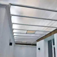 سقف حیاط خلوت،سقف ودیوار کاذب سایبان ساندوچ پانل